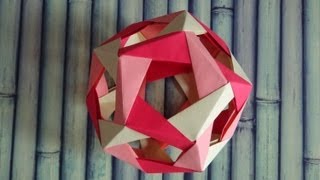 Origami  Dodécahèdre pénultième [upl. by Kavanaugh]