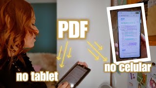 Como ler PDF nos TABLETS da samsung e CELULAR  APP GRATUITO para LER GRIFAR e FAZER NOTAS [upl. by Atinnor]