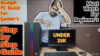 Budget PC Build under 25K in Tamil  Ryzen 3 3200G  Step by Step Guide  Wyman Vlogs  Tamil [upl. by Llertnod391]