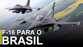 F16 na FAB Brasil vai comprar 24 caças até o final do ano segundo o site Janes [upl. by Aicetel]