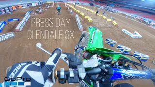 2020 Glendale Supercross PRESS DAY  GoPro [upl. by Nnybor]