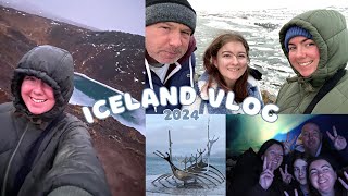 ICELAND VLOG  whale watching golden circle secret lagoon amp northern lights [upl. by Meridith]