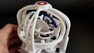 Gyrotourbillon  printed 3D [upl. by Stella656]