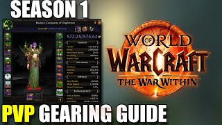 SEASON 1 GEARING GUIDE  WAR WITHIN  HOW TO CRAFT GEAR  WHERE TO GET TIER SETS amp MORE  BUALOCK [upl. by Lemrahs]