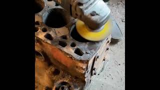 How to rebuild destroyed engine block with amazing skills [upl. by Armil]