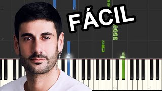 Melendi  La Promesa PIANO TUTORIAL FÁCIL [upl. by Eceeryt]