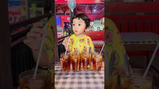 Lait mama adek gibran mukbang es teh dance ojodibandingke shortsviral shortsfeed [upl. by Rovelli]