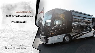 2023 Tiffin Motorhomes Phaeton 36SH  Luxury Class A RV [upl. by Yelroc]