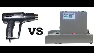 Heat Gun vs Shrink Tunnel [upl. by Radack]