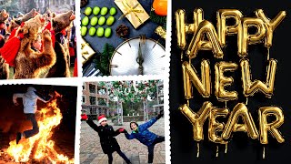 New Years Eve Traditions Around The World [upl. by Salim]