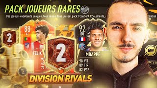 MES RECOMPENSES RIVALS DIVISION 2 PACK OPENING 🔥  FIFA 22 Ultimate Team [upl. by Lebiralc474]