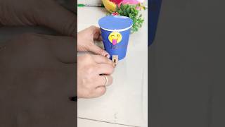 How to make dustbin at home easy and beautiful viralvideos diy [upl. by Boony]