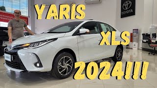 NOVO TOYOTA YARIS SEDAN XLS 2024 JÁ DISPONÍVEL EM TODO BRASIL [upl. by Yllier]