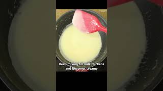 Anyone can make condensed milk at home in minutes  Ghar pe banaye condensed milk  Recipe shorts [upl. by Eniac513]