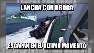 Narcotraficantes escapan con un salto en el ultimo momento  Aduanas SVA [upl. by Liew523]