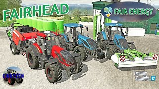 FAIRHEAD  FIRST CUT SILAGE  Ep 13  FS22 [upl. by Bibbie]