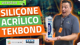 Silicone Acrilico Tekbond [upl. by Gasper187]