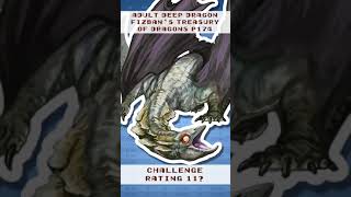 Exposed DampD 5e Adult Deep Dragon Challenge Rating Shorts [upl. by Innavoeg]