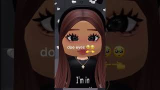 doe vs siren eyes 👀 roblox preppy meme [upl. by Arihsay]