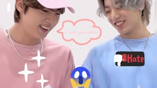 Jin and Jungkook fighting Funny video [upl. by Atirys291]