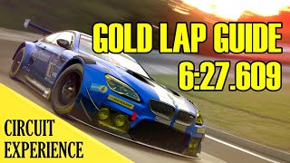 GT Sport  Nordschleife Circuit Experience  Gold Lap Guide [upl. by Leval]