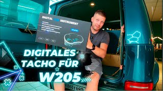 Digitales Tacho Upgrade für den Mercedes W205 Einfache Installation und Test [upl. by Carolan]