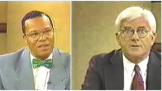 Min Farrakhan on Donahue Show 10111995 [upl. by O'Malley]