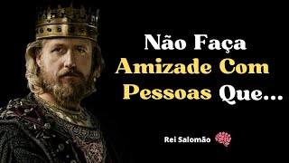 As Melhores Frases do Rei Salomão  Sua Vida Vai Mudar Depois Desse Vídeo [upl. by Riabuz]