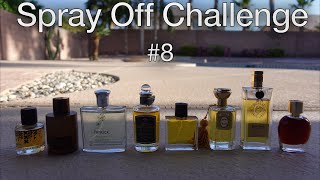 The Fragrance Spray Off Challange 8 [upl. by Kenlee]