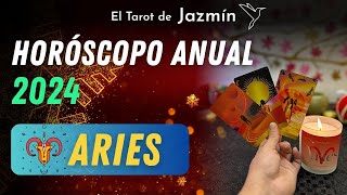 Horóscopo Anual 2024 aries  Avance en temas legales 📖 y llega un nuevo amor ❤️ [upl. by Arret]