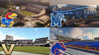 NEW College Football Stadium Renovations 20242027 [upl. by Hallvard932]