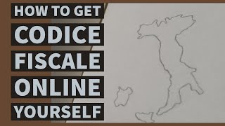 How to get Codice Fiscale online yourself [upl. by Encratis737]