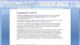 Syntagmatic and Paradigmatic Analysis in Urdu [upl. by Ximenez]