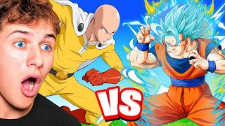 GOKU Vs ONE PUNCH MAN movie [upl. by Priscilla756]