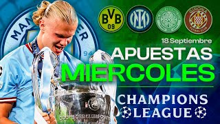 APUESTAS MIÉRCOLES CHAMPIONS  PRONÓSTICOS FUTBOL HOY  APUESTAS FÚTBOL HOY  VICOBETS APUESTAS [upl. by Asseniv898]