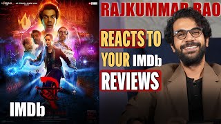 Rajkummar Rao Reacts to the Most Interesting IMDb Reviews of Stree 2 [upl. by Hardi]