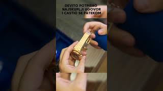 Devito potpisao milionski ugovor i kupio Patek devito viralvideo srbija [upl. by Fuchs574]