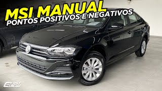 VOLKSWAGEN VIRTUS MSI 16 MANUAL 2022 PREÇO CONSUMO E DETALHES DA VERSÃO DE ENTRADA Fastcarview [upl. by Arobed]