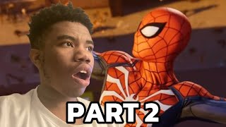 MARVELS SPIDERMAN PS4 PART 2 GAMEPLAY [upl. by Aivad842]