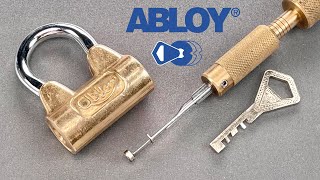 1416 RetroCool Abloy Padlock Picked Model 3020C [upl. by Ayahc]