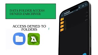 access denied to data obb folder [upl. by Nanerb]