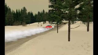 Richard Burns Rally volvo 240 on snow [upl. by Louise491]