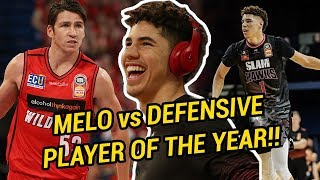 LaMelo Ball Goes At Australia’s MOST FAMOUS Defender Drops Near DoubleDouble Vs Defending CHAMPS [upl. by D'Arcy443]