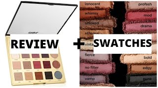 NEW TARTE TARTEIST PRO PALETTE REVIEW  LIVE SWATCHES [upl. by Yllitnahc]