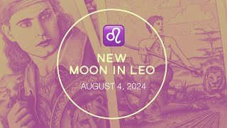 New Moon in Leo amp Mercury Retrograde August 4 2024 [upl. by Arahk154]