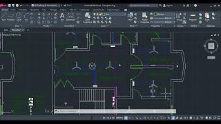 Floor plan and wiring layout designing with AutoCAD Electrical [upl. by Cates]