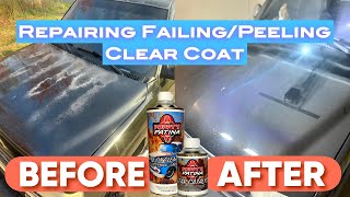 Repairing FailingPeeling Clear Coat with Poppys Patina WipeOn Clear Coat [upl. by Soo]