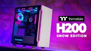 Thermaltake H200 RGB Snow  Ryzen 5 3600X Build [upl. by Eedak]