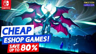 EShop SALES You Wont Believe 30 CHEAP Nintendo Games to SAVE BIG NOW [upl. by Yahsal]