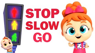 Traffic Safety Song  More Nursery Rhymes And Kids Learning Video by Super Supremes [upl. by Evot]